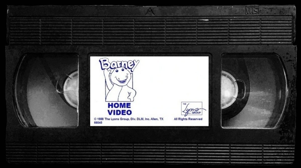 Barney VHS Tape Template (1992 1993) by PaperVHS99 on DeviantArt Barney VHS Tape Template (1992 1993) by PaperVHS99 on DeviantArt