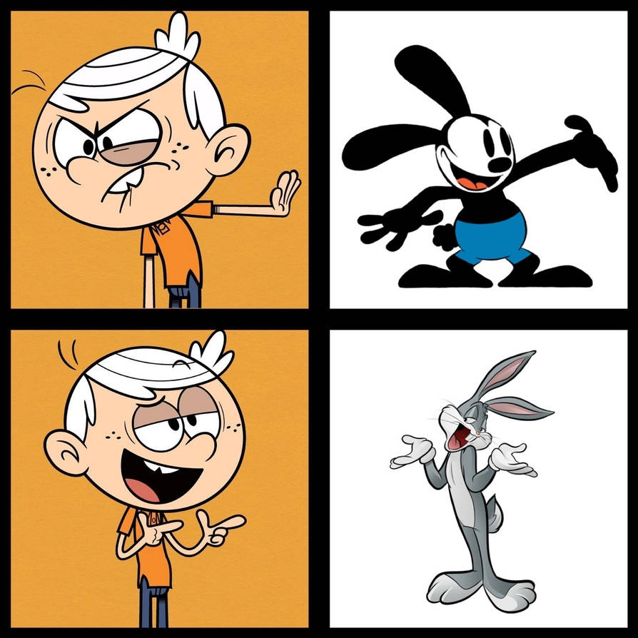 Lincoln Hates Oswald the Lucky Rabbit/Likes BB by PinkiePieGlobal on ...