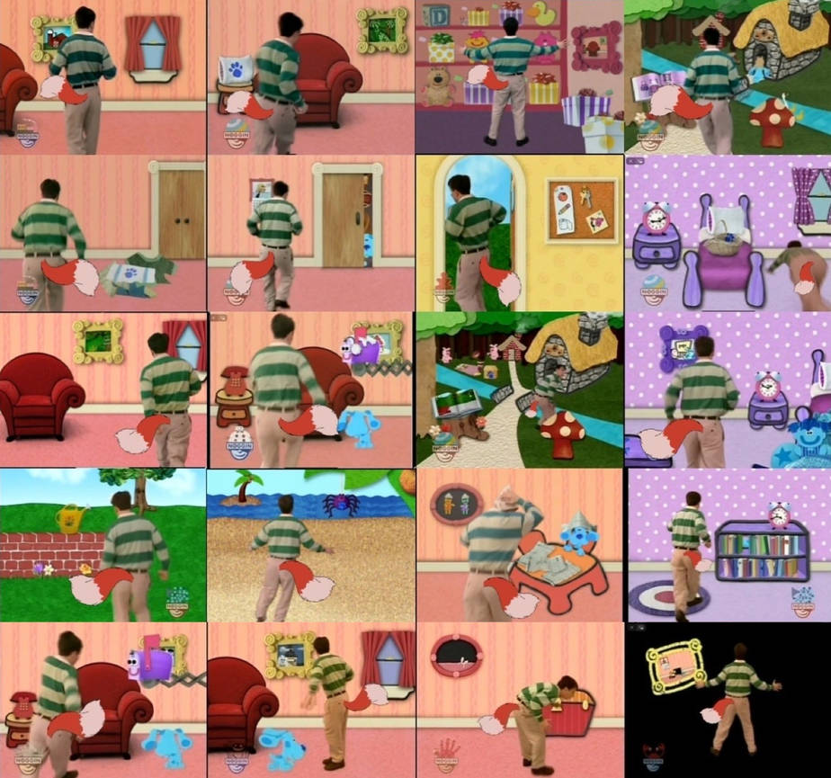 Blues Clues Season 1 Fox Edit by PinkiePieGlobal on DeviantArt