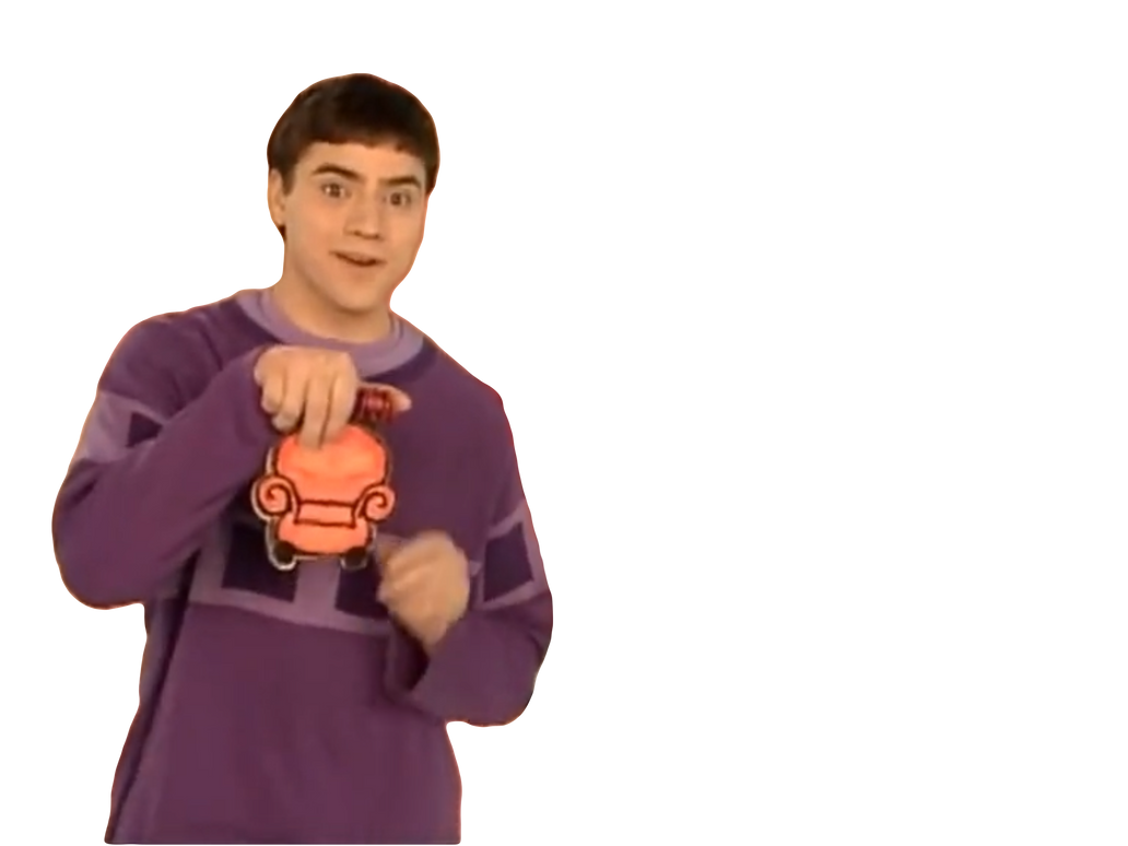 Joe with Handy Dandy Notebook (in Purple Shirt) by PinkiePieGlobal on ...