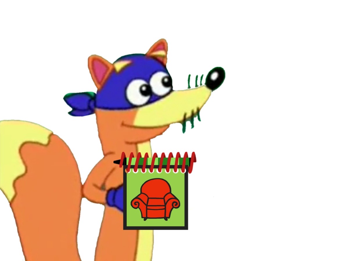 Swiper the Fox's Steve Notebook by PinkiePieGlobal on DeviantArt