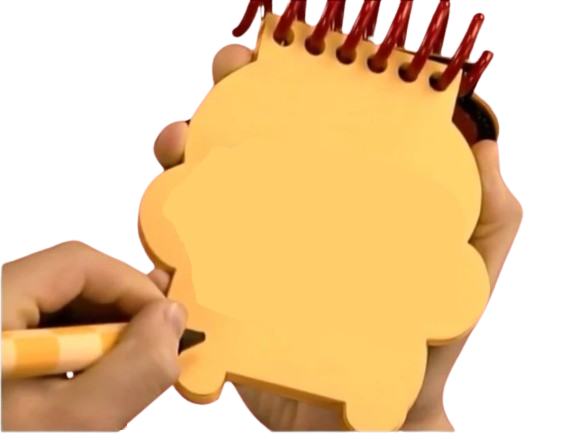 Joe's Yellow Notebook Hand Model (Version 2) by PinkiePieGlobal on ...