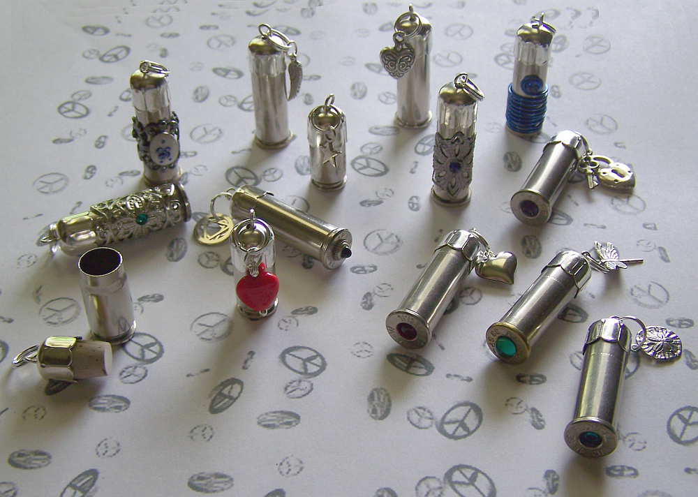 Bullet Keepsake Pendants