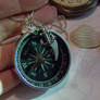 Emerald Compass Pendant