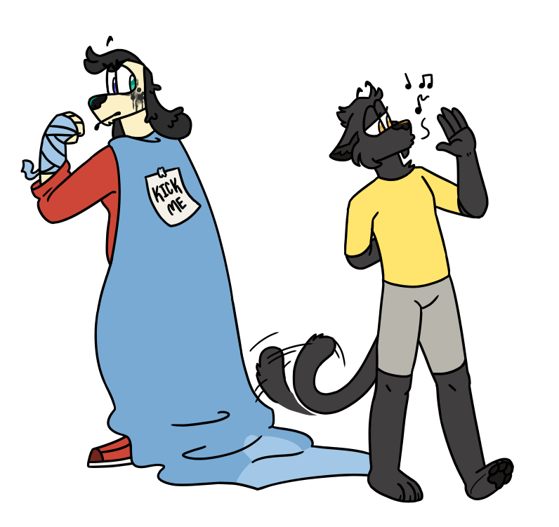 Underdog vs. Overcat Jr. by gayfowl on DeviantArt