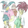 TSC Krusty, Mr Teeny, Sideshow Bob, Sideshow Mel