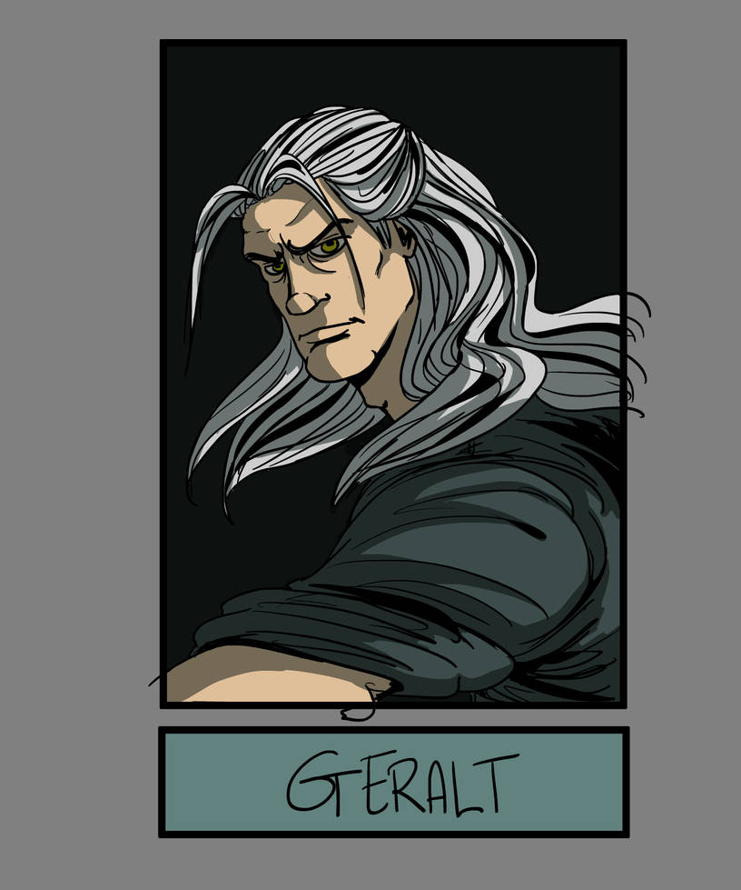 Six fanarts. Geralt. by giuliadrawsstuff on DeviantArt