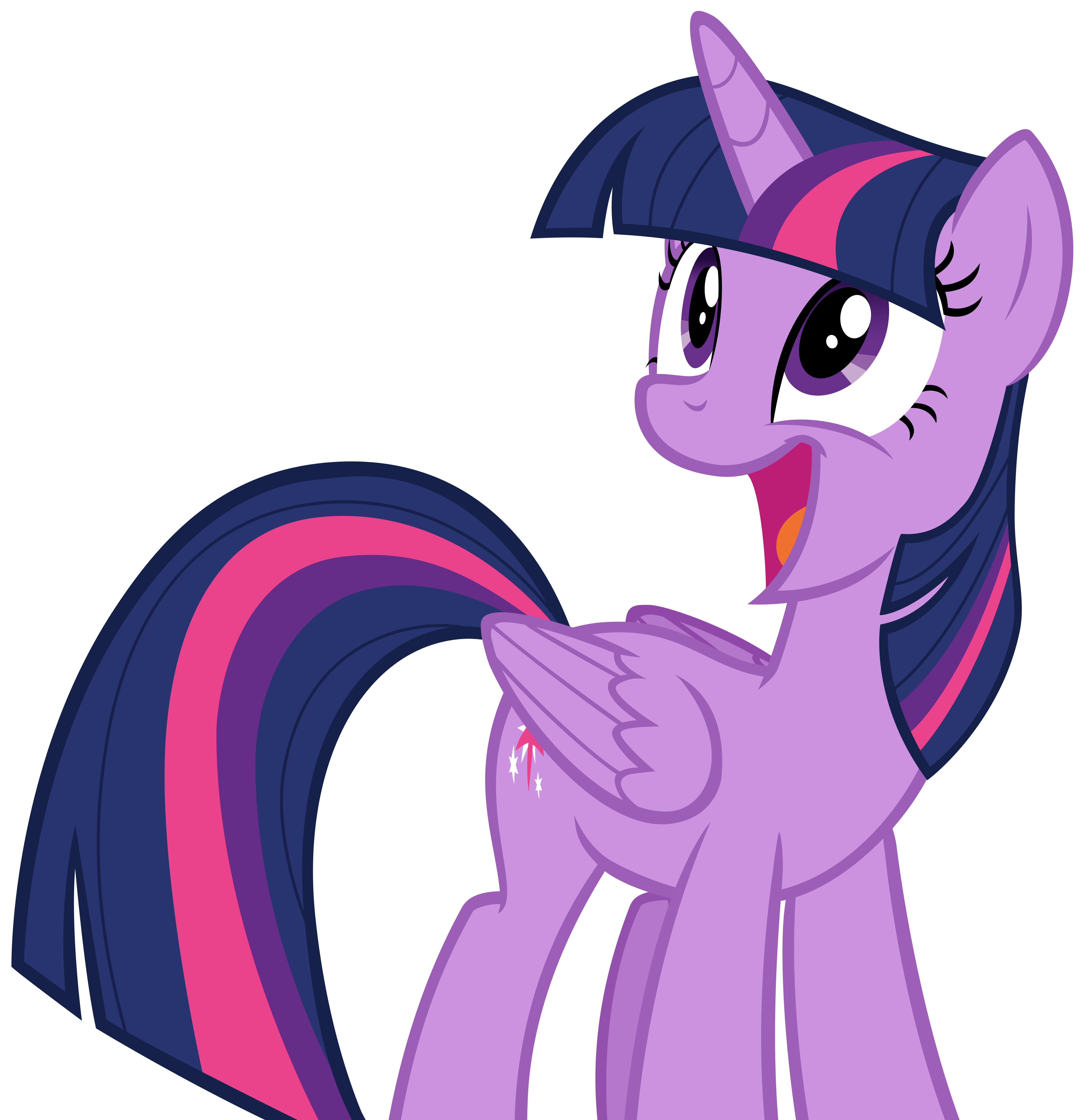 Twilight Sparkle Gasping with Delight