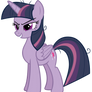 Mean Twilight Sparkle Smiling Evilly