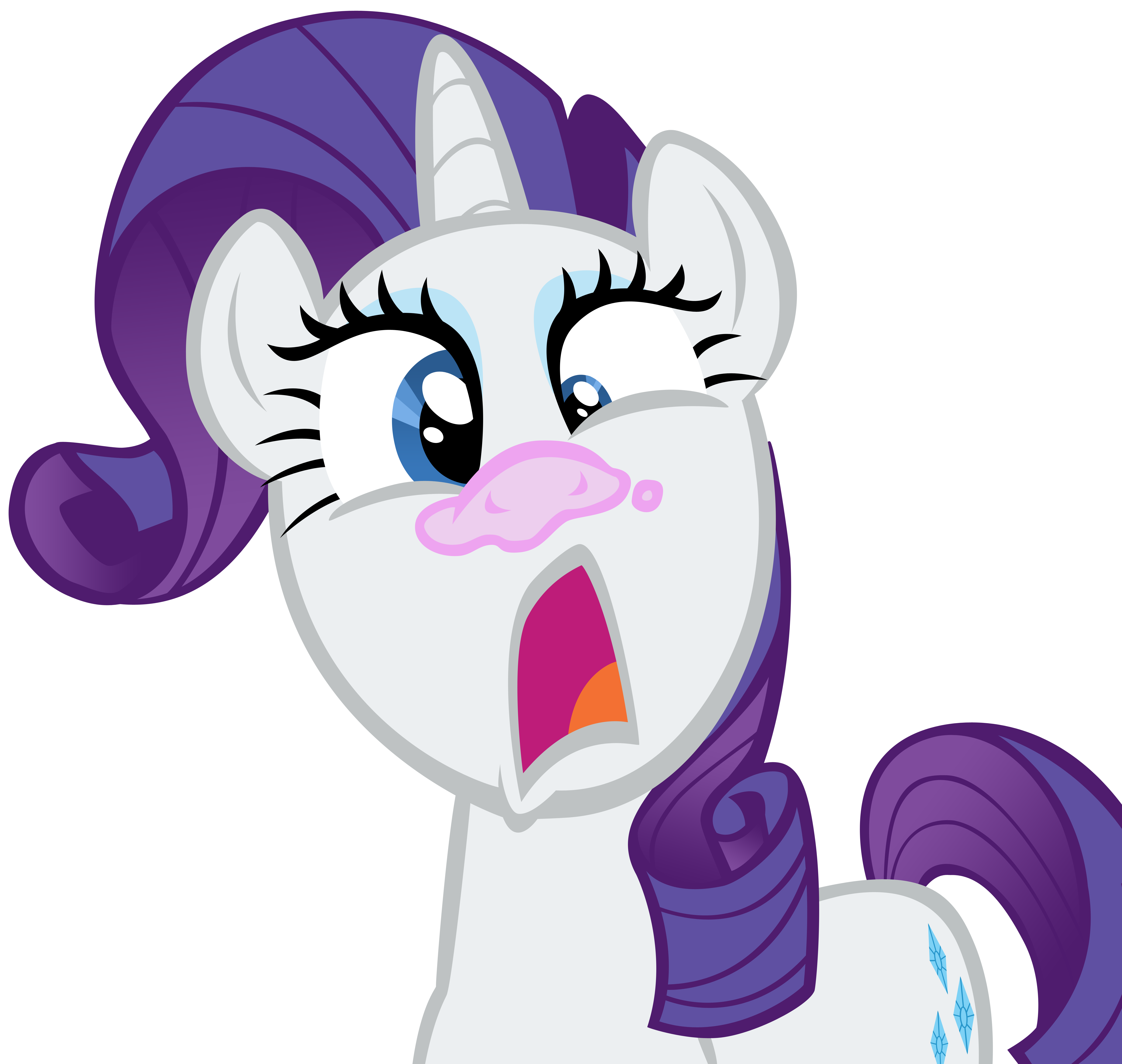 Rarity's Got Sneezing Powder on her Nose by AndoAnimalia on DeviantArt