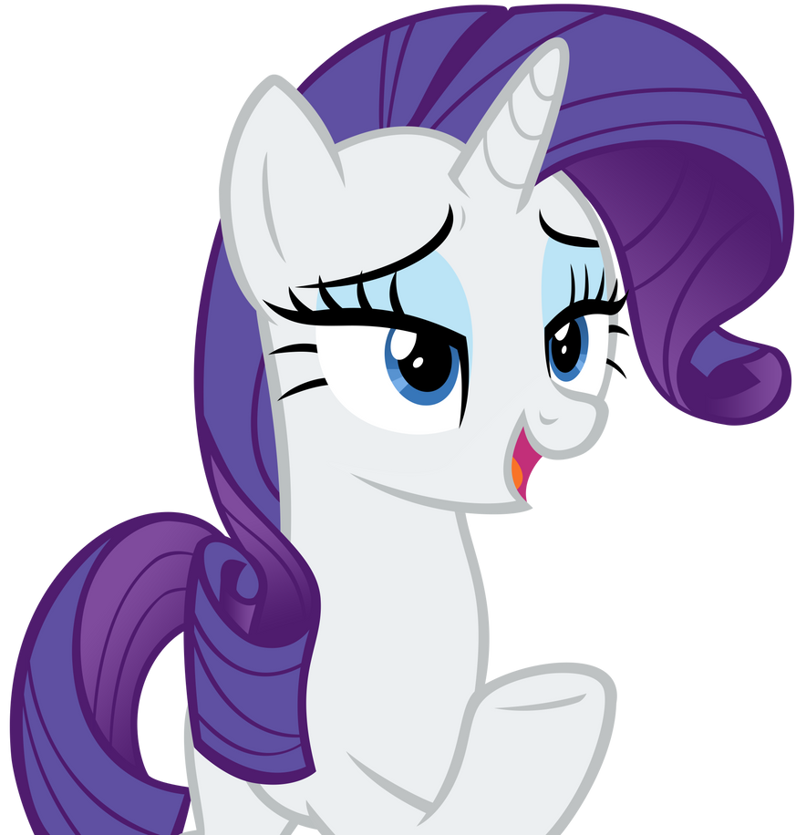 Rarity Greeting You by AndoAnimalia on DeviantArt