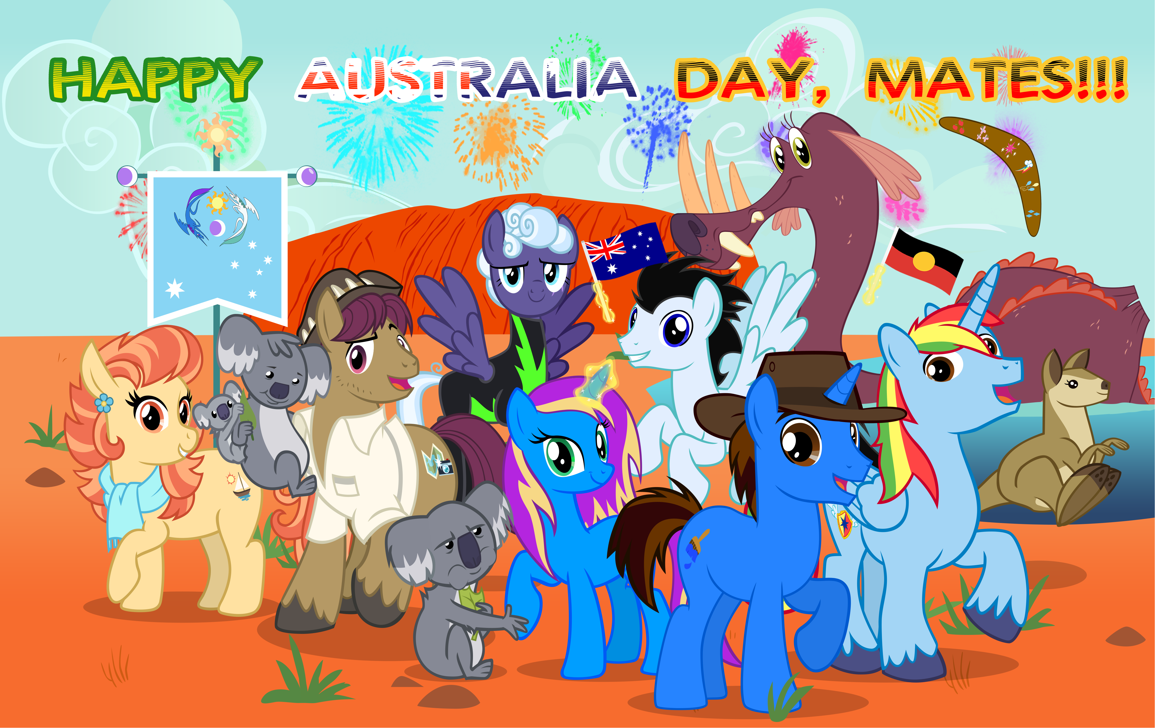 Happy Australia (Austailia) Day 2020