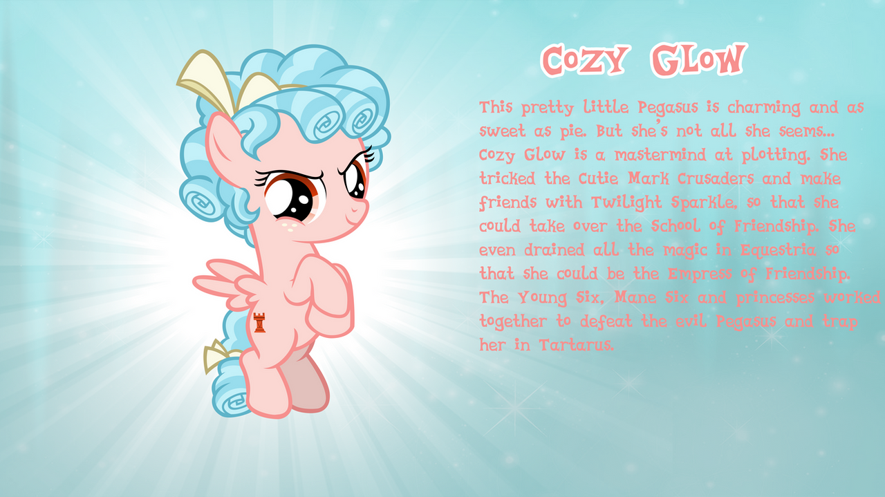Cozy Glow Bio by AndoAnimalia on DeviantArt
