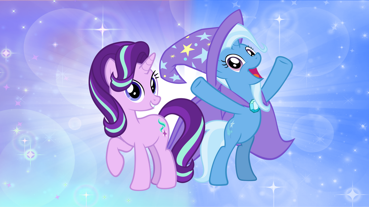 Starlight Glimmer and Trixie by AndoAnimalia on DeviantArt starlight glimmer and trixie