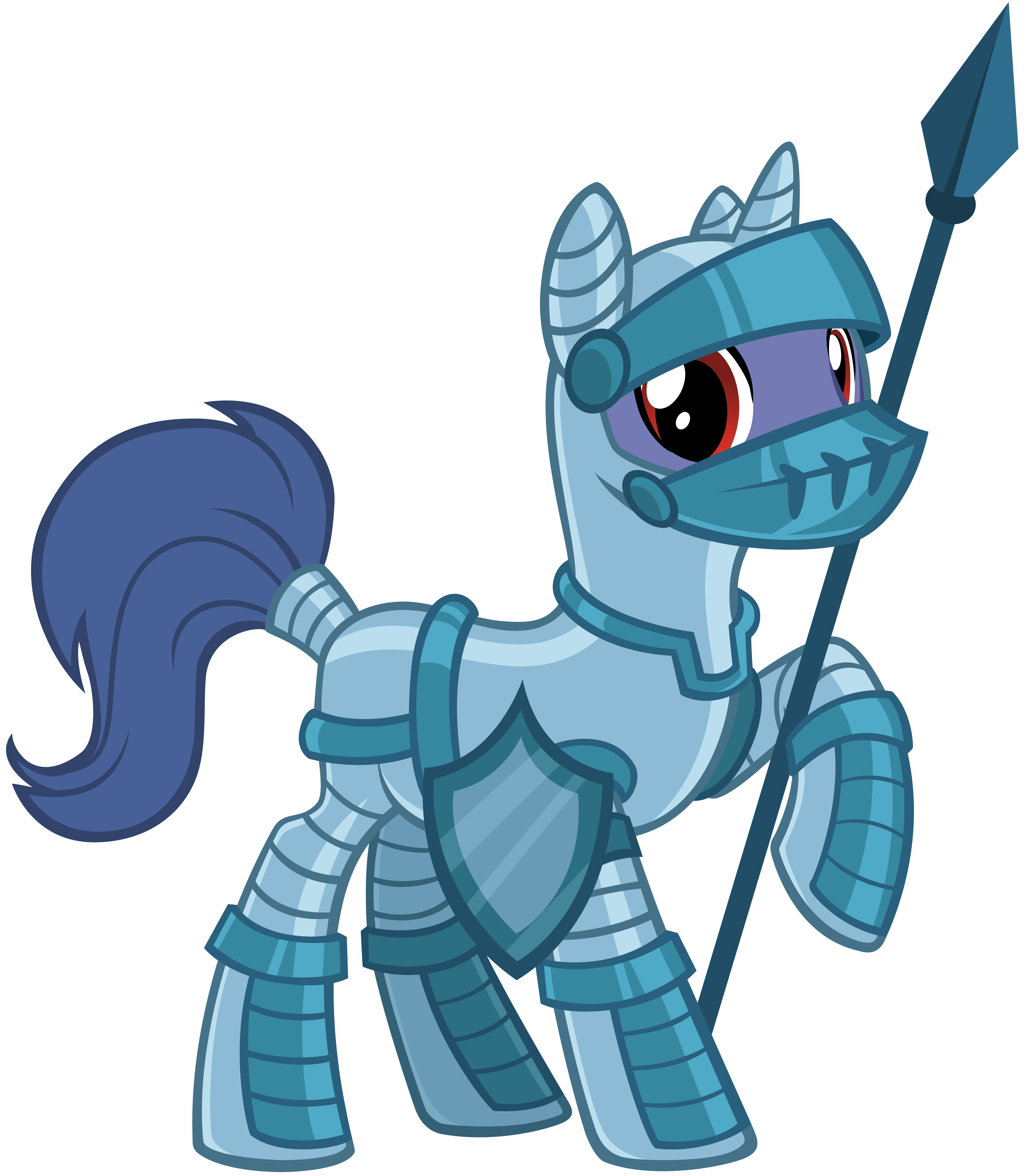 Knightly Pony by AndoAnimalia on DeviantArt