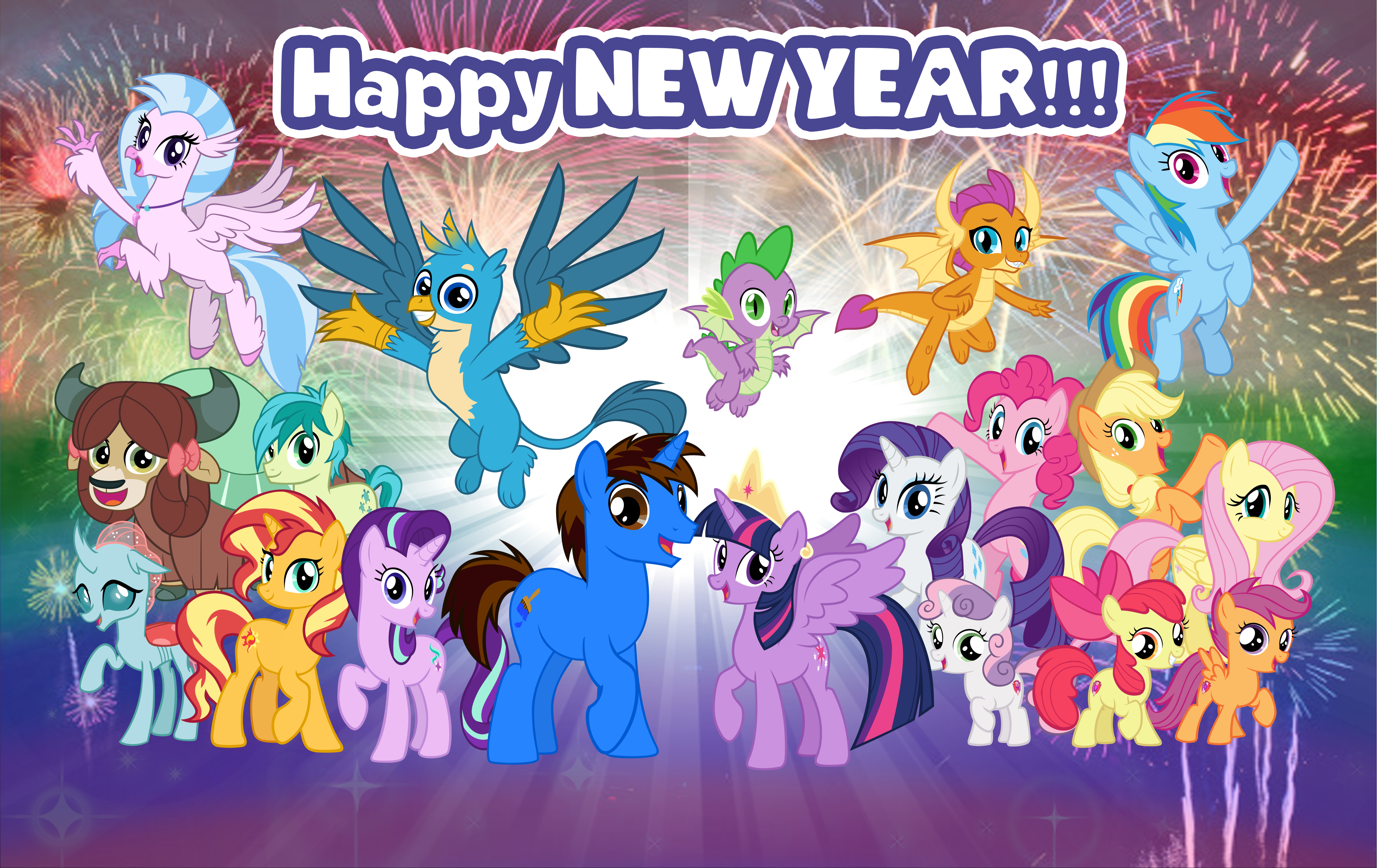Happy New Year 2021 By Andoanimalia On Deviantart Mlp Christmas Special 2021