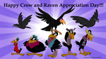Crow and Raven Appreciation Day 2021 by AndoAnimalia