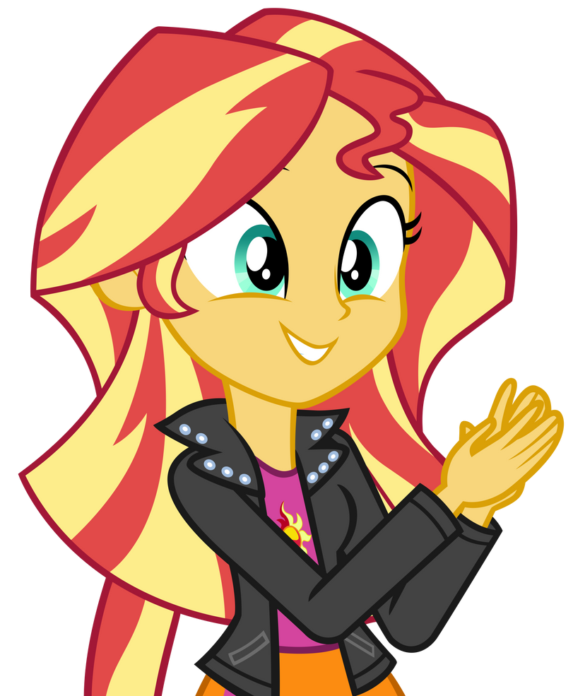 Sunset Shimmer claps to the beat by AndoAnimalia on DeviantArt