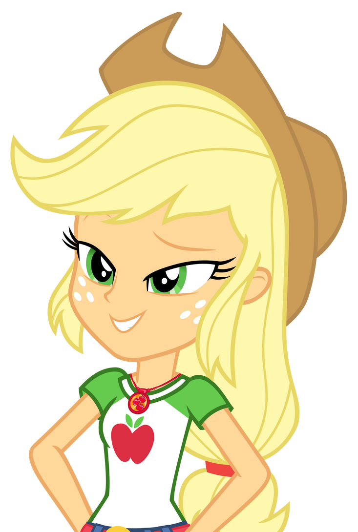 Applejack Human Pool Human Applejack amused by AndoAnimalia on DeviantArt