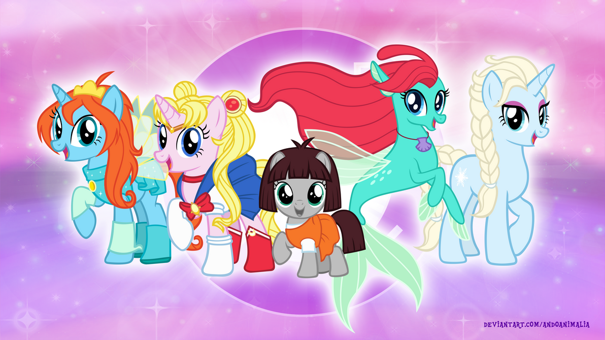 Mlp Metroid Crossover My Favorite MLP Crossover Females by AndoAnimalia on DeviantArt