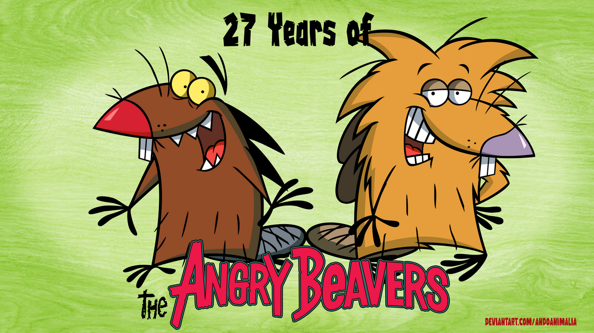 27th Anniversary of The Angry Beavers by AndoAnimalia on DeviantArt