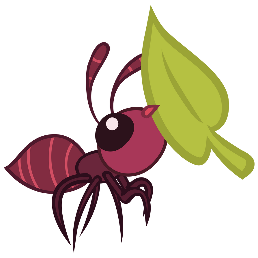 Ant Deviantart Ant carrying Leaf by AndoAnimalia on DeviantArt