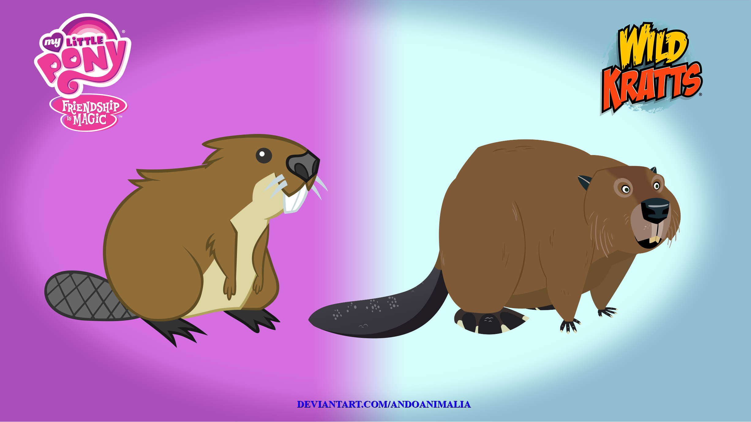 My Little Pony Wild Kratts Comparison Beaver By AndoAnimalia On my-little-pony-wild-kratts-comparison-beaver-by-andoanimalia-on
