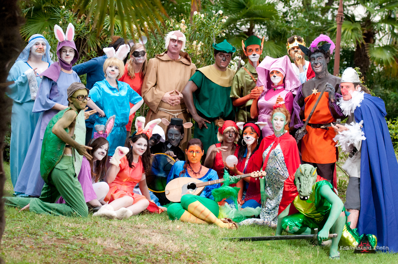 Disney's Robin Hood cosplay group