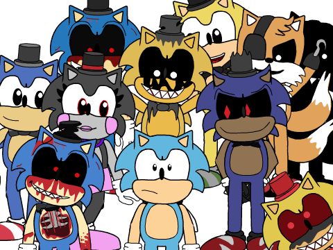 RandomFandom12 on X: For @janette_the, Withered Freddy as a Sonic