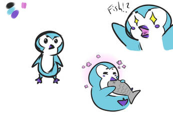 Penguin doodles