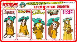 Actividad - Mi Oc En 5 Estilos diferentes~