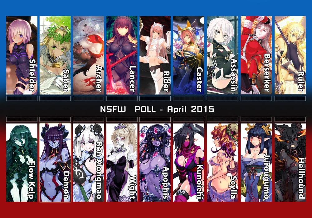NSFW Fanart Poll - 2016 April copy by Butter-T NSFW Fanart Poll - 2016 April copy by Butter-T