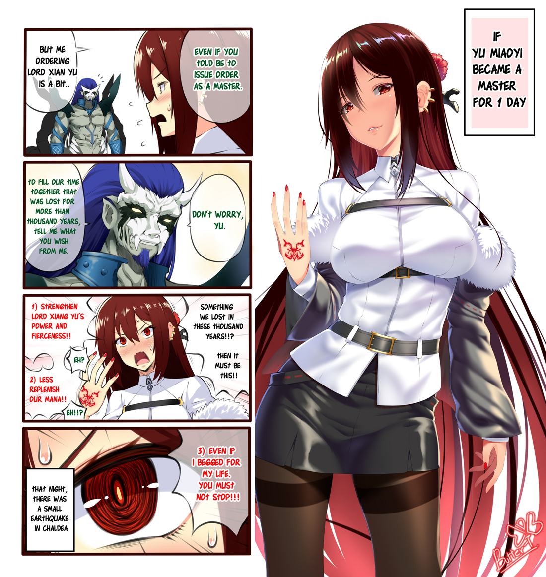 If Yu Miaoyi became a Master for 1 day by Butter-T