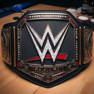 Ai generated WWE championship belt 