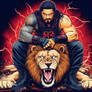 Roman Reigns artwork 