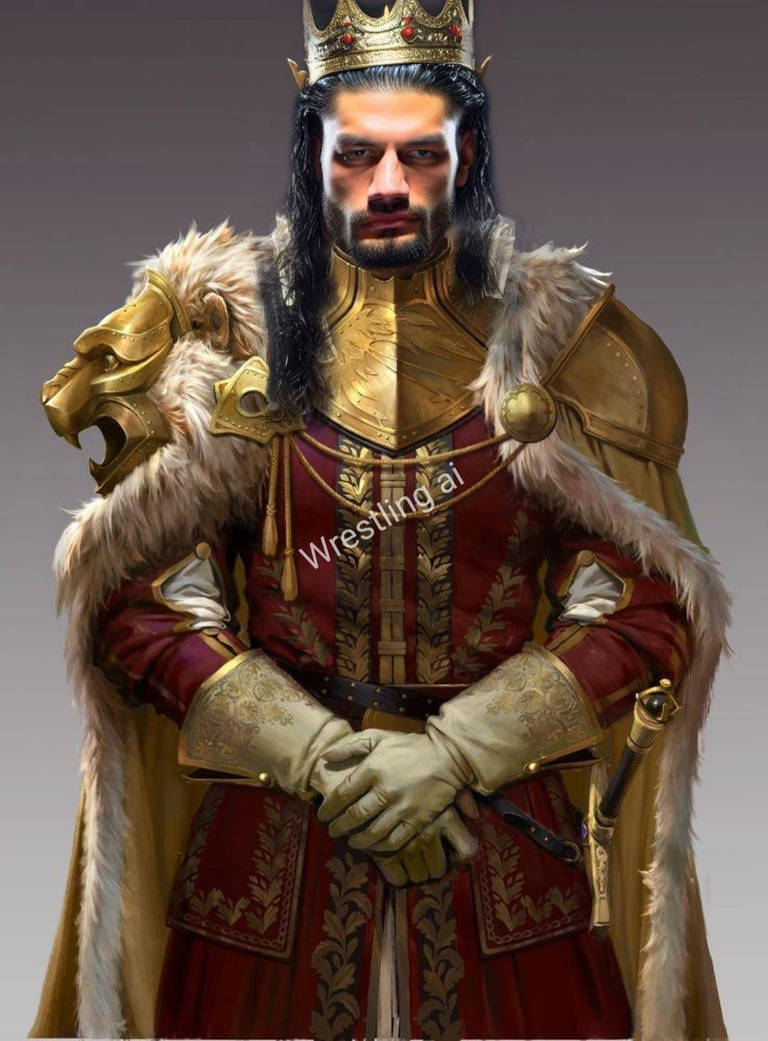 King Rhoam Deviantart Roman Reigns the King by Romanrollins23 on DeviantArt