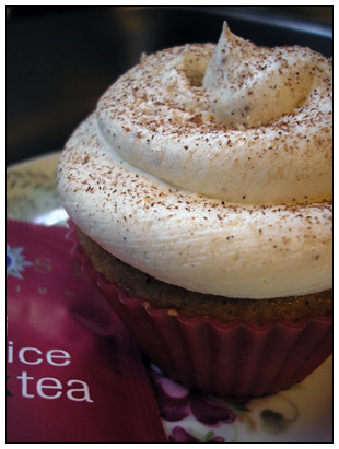 Chai Latte Cupcake