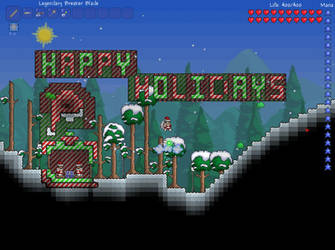 Happy Holidays Deviants - Terraria