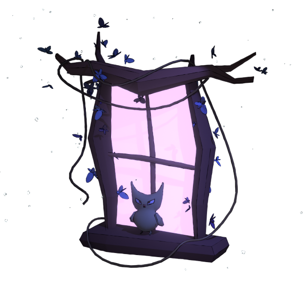 3d Magic Window Owl Magic window 3D model by caroljy on DeviantArt