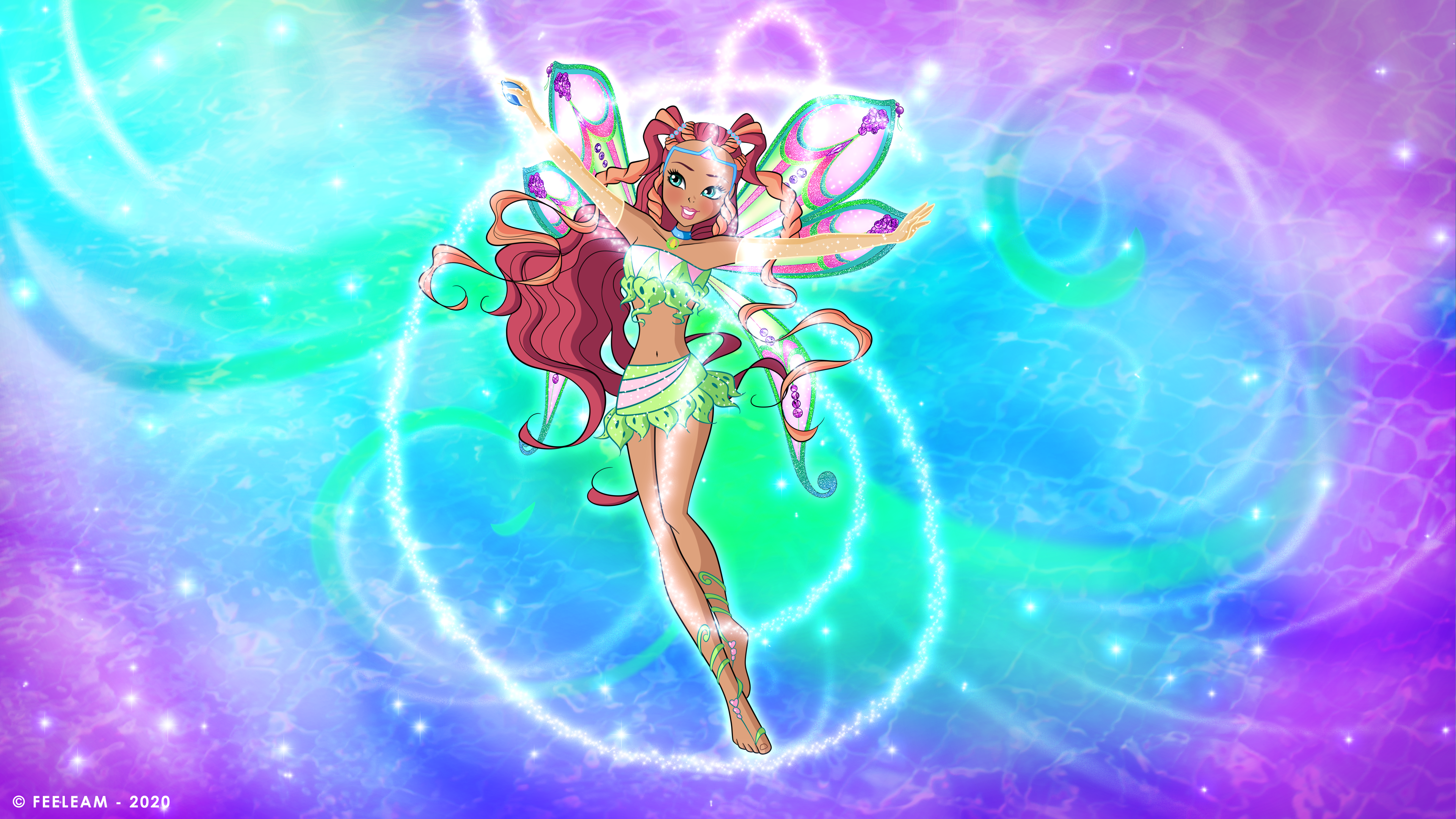 Winx Club 8 Aisha Enchantix Fairy Dust Season 3 By Feeleam On Deviantart