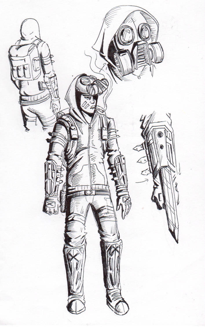 Zero Character design by Ghoster911 on DeviantArt