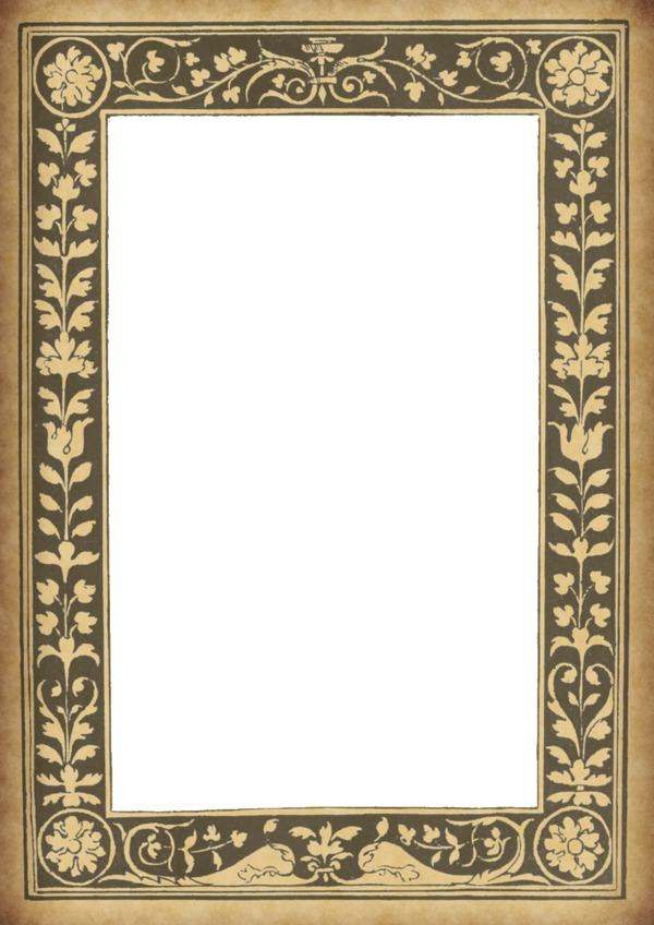 Printed Antique Paper Frame 3 By Victorian Lady On Deviantart
