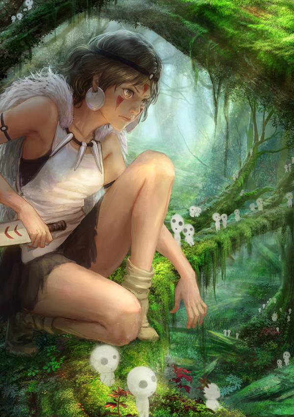 Princess Mononoke by COLA0614