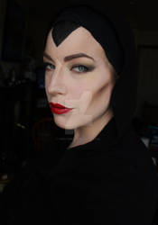 Maleficent make up