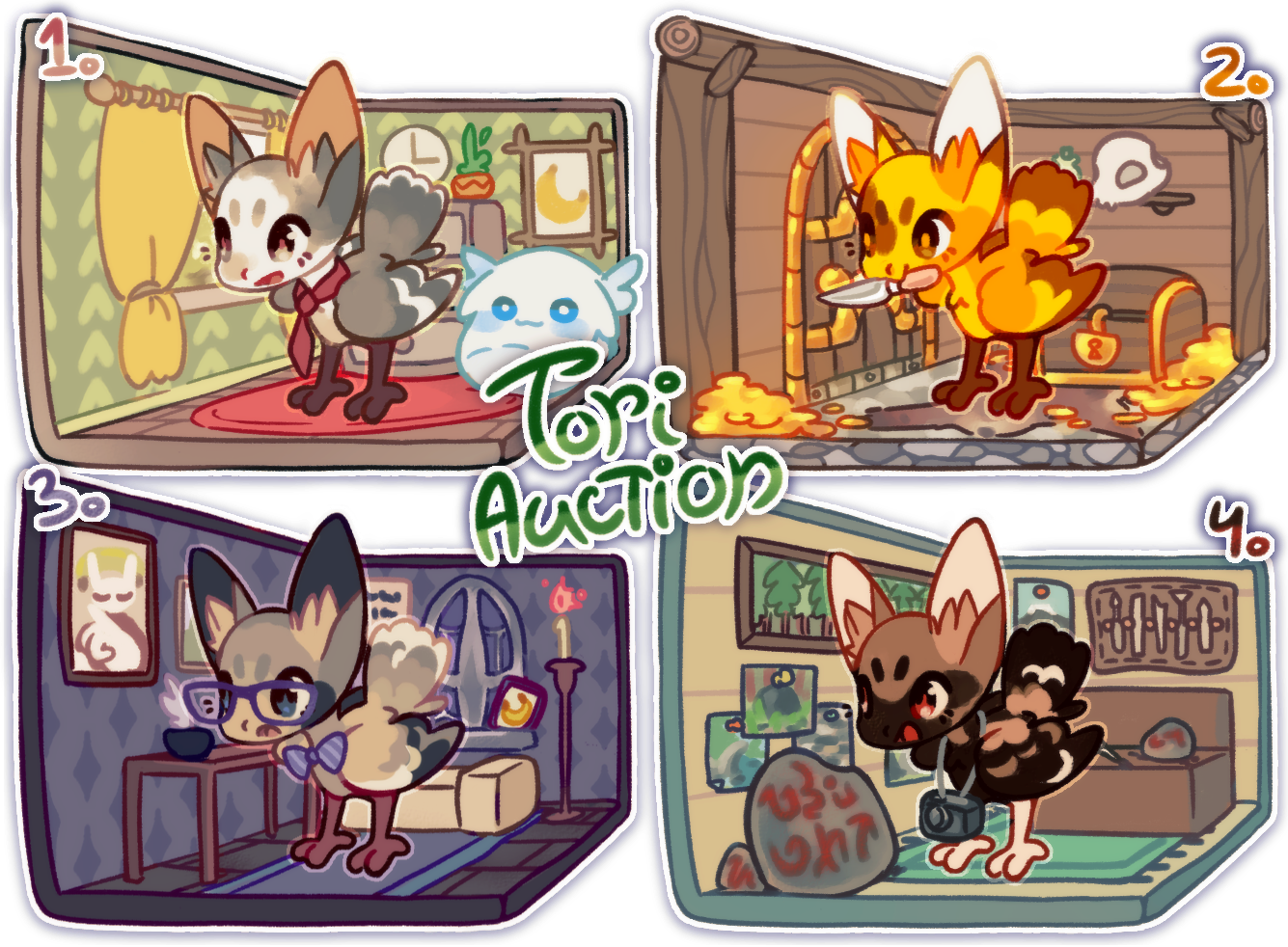 -CLOSED- torimori adopts!