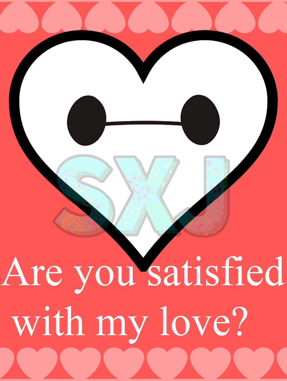 Baymax V Day Card