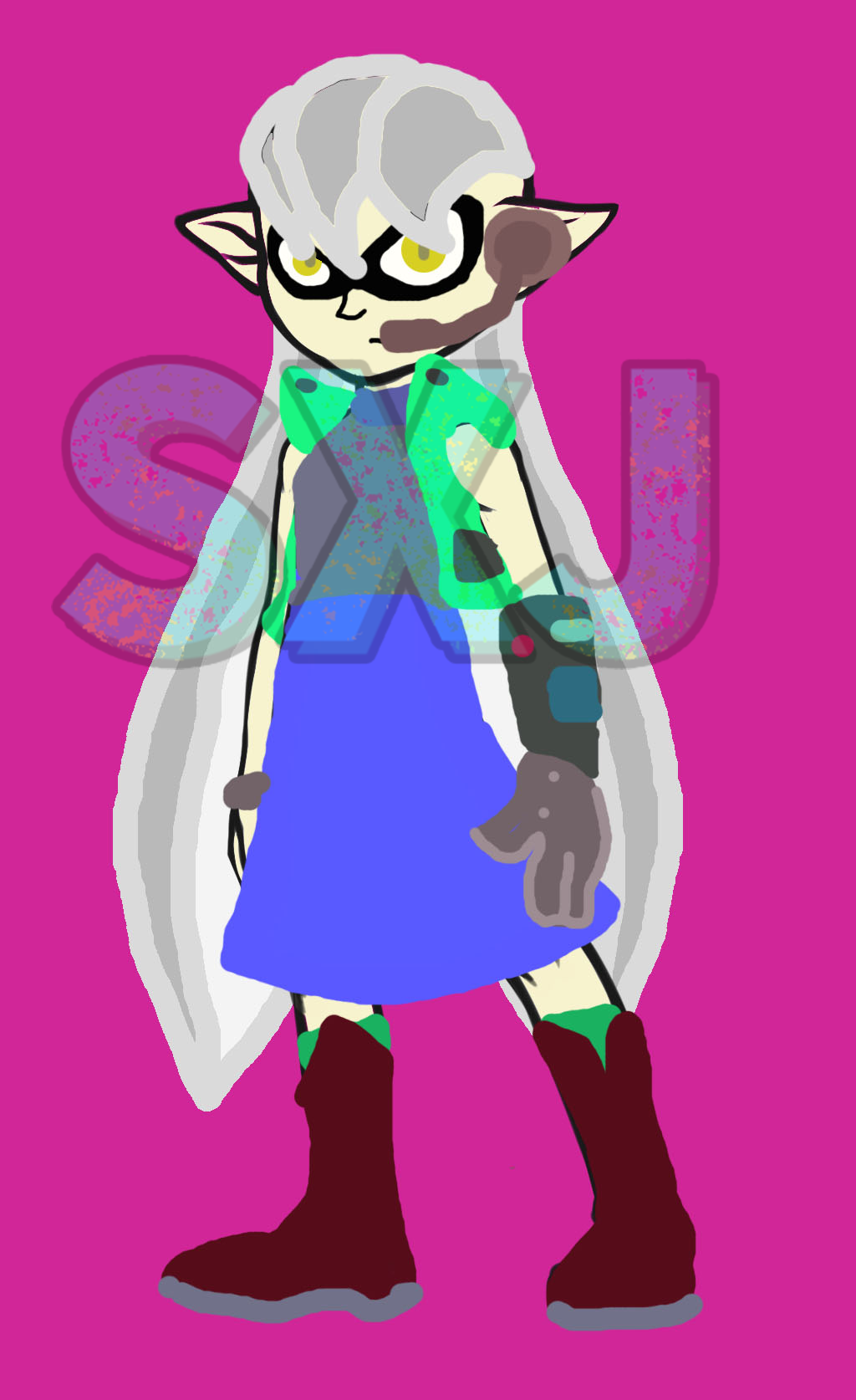 Rough Inkling OC (Not meant to be HQ)