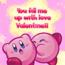 Kirby Valentine's Day Card Version 2