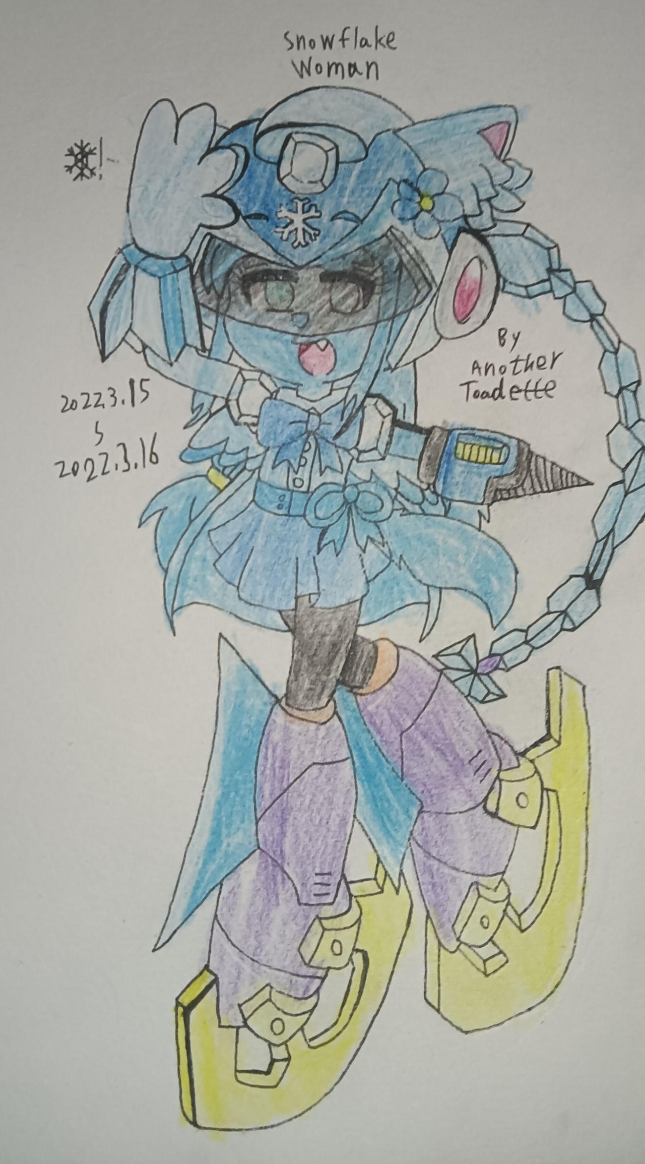 Snowflake Woman Snowflake Woman (costume redraw 2) by wwonghanxuan on DeviantArt