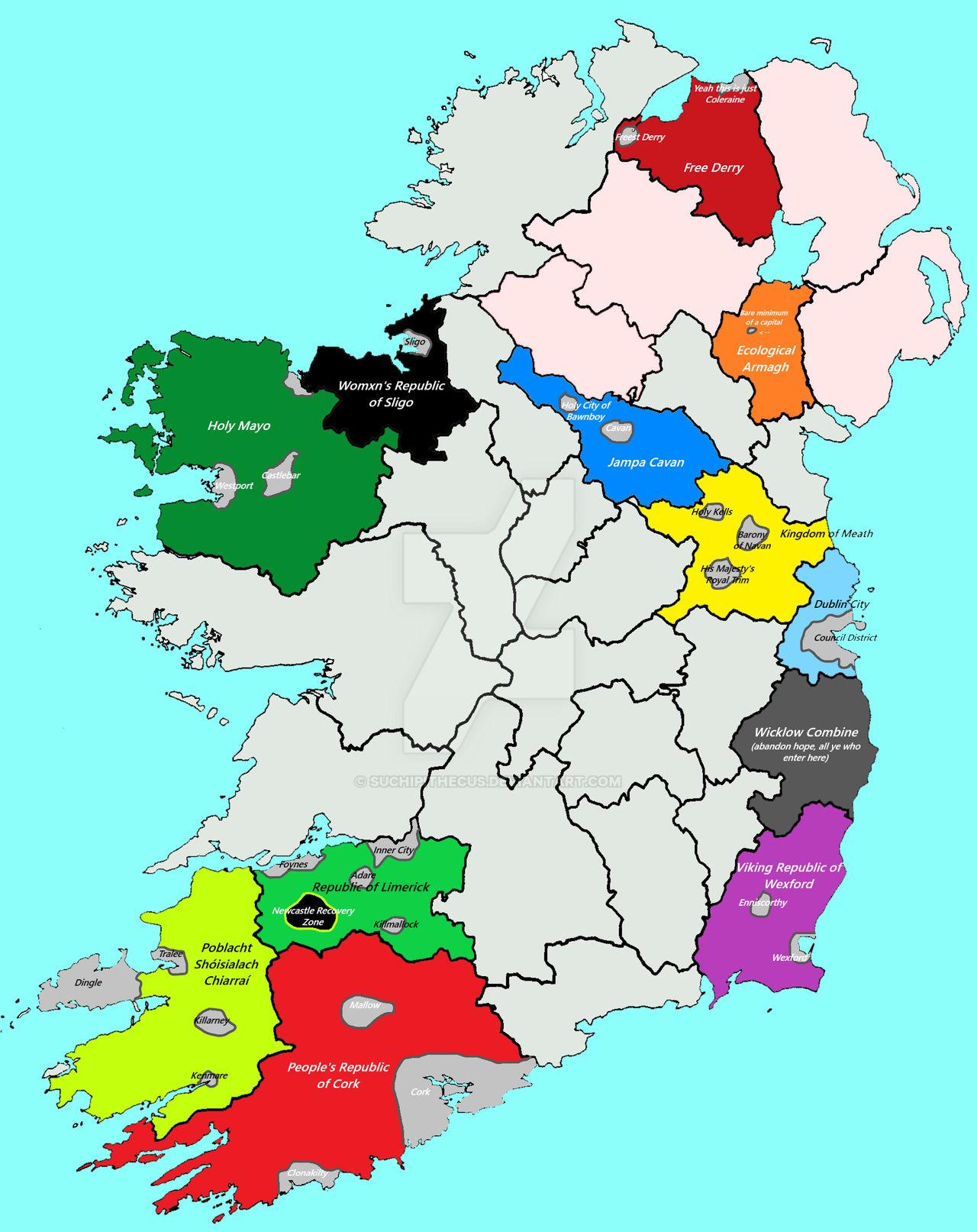 WIP - Confederation of Irish Counties by Suchipithecus on DeviantArt